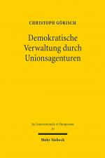 Cover-Bild Demokratische Verwaltung durch Unionsagenturen