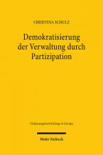 Cover-Bild Demokratisierung der Verwaltung durch Partizipation
