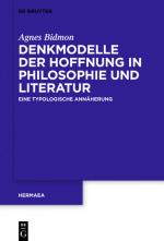 Cover-Bild Denkmodelle der Hoffnung in Philosophie und Literatur