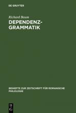 Cover-Bild Dependenzgrammatik