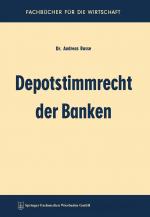 Cover-Bild Depotstimmrecht der Banken