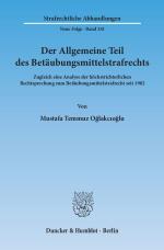 Cover-Bild Der Allgemeine Teil des Betäubungsmittelstrafrechts.