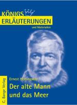 Cover-Bild Der alte Mann und das Meer - The Old Man and the Sea von Ernest Hemingway. Textanalyse und Interpretation.