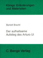 Cover-Bild Der aufhaltsame Aufstieg des Arturo Ui von Bertolt Brecht.