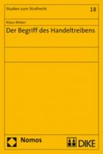 Cover-Bild Der Begriff des Handeltreibens