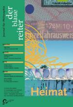 Cover-Bild Der Blaue Reiter. Journal für Philosophie / Heimat