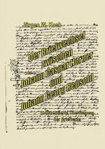 Cover-Bild Der Briefwechsel zwischen J. C. Horner und J. G. R