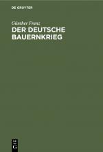 Cover-Bild Der deutsche Bauernkrieg