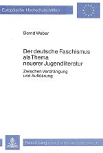 Cover-Bild Der deutsche Faschismus als Thema neuerer Jugendliteratur
