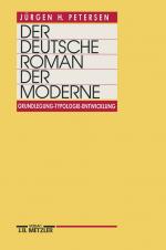 Cover-Bild Der deutsche Roman der Moderne