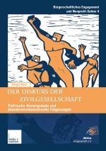 Cover-Bild Der Diskurs der Zivilgesellschaft