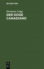 Cover-Bild Der Doge Canadiano