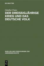 Cover-Bild Der Dreißigjährige Krieg und das deutsche Volk