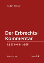 Cover-Bild Der Erbrechts-Kommentar §§ 531 - 824 ABGB