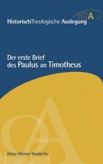 Cover-Bild Der erste Brief des Paulus an Timotheus