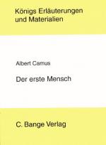 Cover-Bild Der erste Mensch von Albert Camus. Textanalyse und Interpretation.