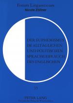 Cover-Bild Der Euphemismus im alltäglichen und politischen Sprachgebrauch des Englischen