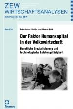 Cover-Bild Der Faktor Humankapital in der Volkswirtschaft