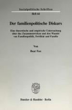 Cover-Bild Der familienpolitische Diskurs.