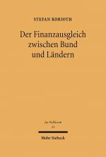 Cover-Bild Der Finanzausgleich zwischen Bund und Ländern