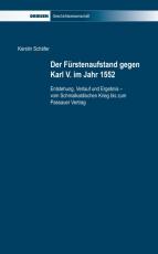 Cover-Bild Der Fürstenaufstand gegen Karl V. im Jahr 1552