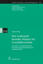 Cover-Bild Der Gebrauch fremder Marken im Geschäftsverkehr