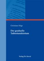 Cover-Bild Der graduelle Tatbestandsirrtum