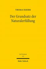 Cover-Bild Der Grundsatz der Naturalerfüllung