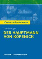 Cover-Bild Der Hauptmann von Köpenick von Carl Zuckmayer.