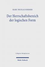 Cover-Bild Der Herrschaftsbereich der logischen Form