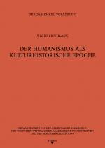 Cover-Bild Der Humanismus als kulturhistorische Epoche