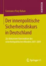 Cover-Bild Der innenpolitische Sicherheitsdiskurs in Deutschland