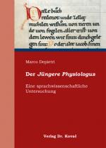 Cover-Bild Der Jüngere Physiologus