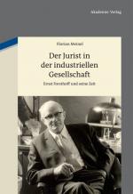 Cover-Bild Der Jurist in der industriellen Gesellschaft