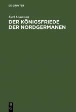 Cover-Bild Der Königsfriede der Nordgermanen