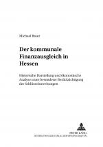 Cover-Bild Der kommunale Finanzausgleich in Hessen