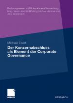 Cover-Bild Der Konzernabschluss als Element der Corporate Governance