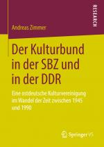 Cover-Bild Der Kulturbund in der SBZ und in der DDR