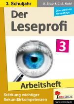 Cover-Bild Der Leseprofi / Arbeitsheft - Fit durch Lesetraining / Klasse 3