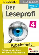 Cover-Bild Der Leseprofi / Arbeitsheft - Fit durch Lesetraining / Klasse 4
