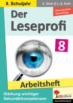 Cover-Bild Der Leseprofi / Arbeitsheft - Fit durch Lesetraining / Klasse 8