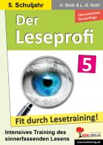 Cover-Bild Der Leseprofi - Fit durch Lesetraining / Klasse 5