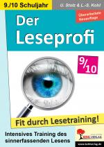 Cover-Bild Der Leseprofi - Fit durch Lesetraining / Klasse 9-10