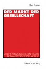 Cover-Bild Der Markt der Gesellschaft