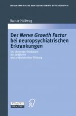 Cover-Bild Der Nerve Growth Factor bei neuropsychiatrischen Erkrankungen