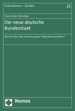 Cover-Bild Der neue deutsche Bundesstaat