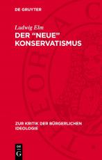 Cover-Bild Der „neue“ Konservatismus