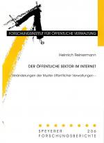 Cover-Bild Der öffentliche Sektor im Internet