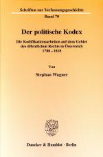 Cover-Bild Der politische Kodex.