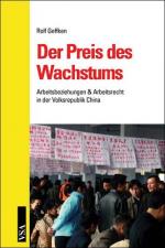 Cover-Bild Der Preis des Wachstums